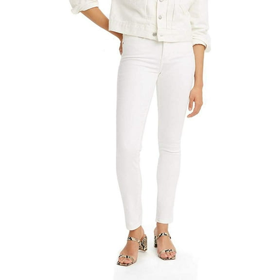 Levis Womens 311 Shaping Skinny Jeans Standard and Plus Standard 28 Regular Soft Clean White