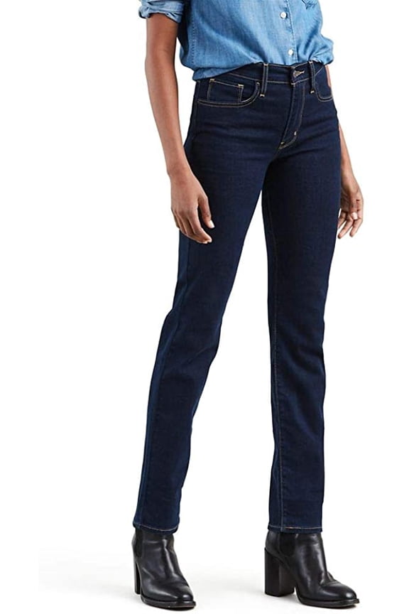 Women's 724 High Rise Straight Jeans, Cast Shadows, 26 (US 2) S