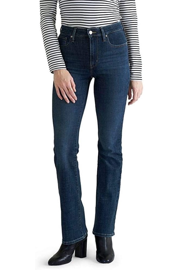 Women's 725 Lapis Dark Horse Bootcut Jeans - 18759-0038 30W x 32L
