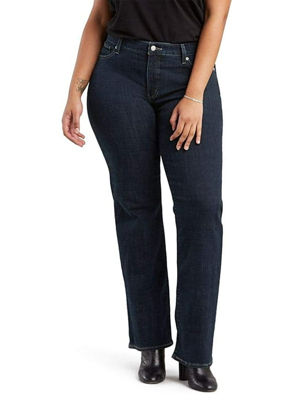 Levis Womens Classic Bootcut Jeans Standard and Plus