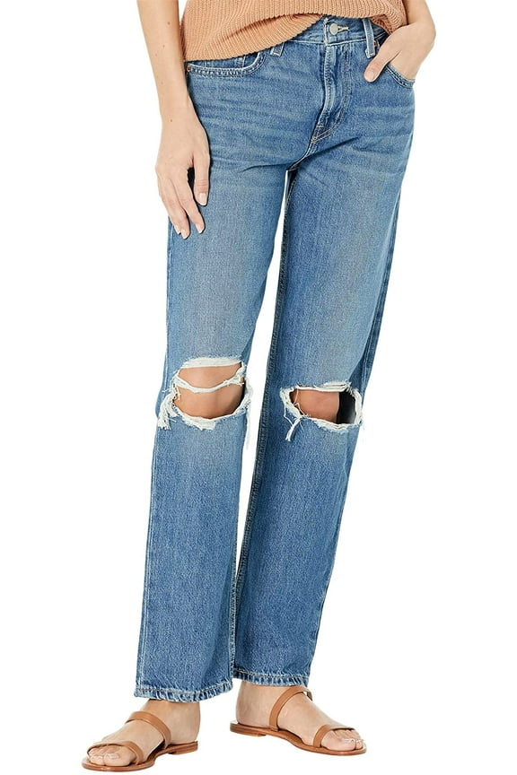 Levis Womens Low Pro Jeans 27 Regular Breathe Out - Medium Indigo