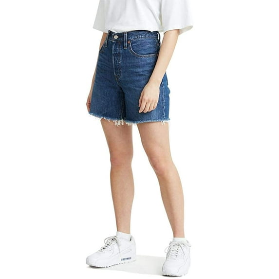 LEVI'S 501 Mid Short Womens blue SIze 26 MSRP $70