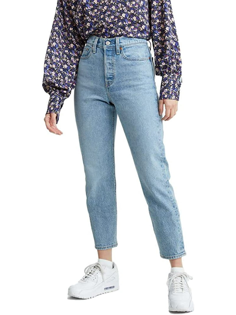 Levis Womens Premium Wedgie Icon Fit Jeans 24 Regular Tango Light