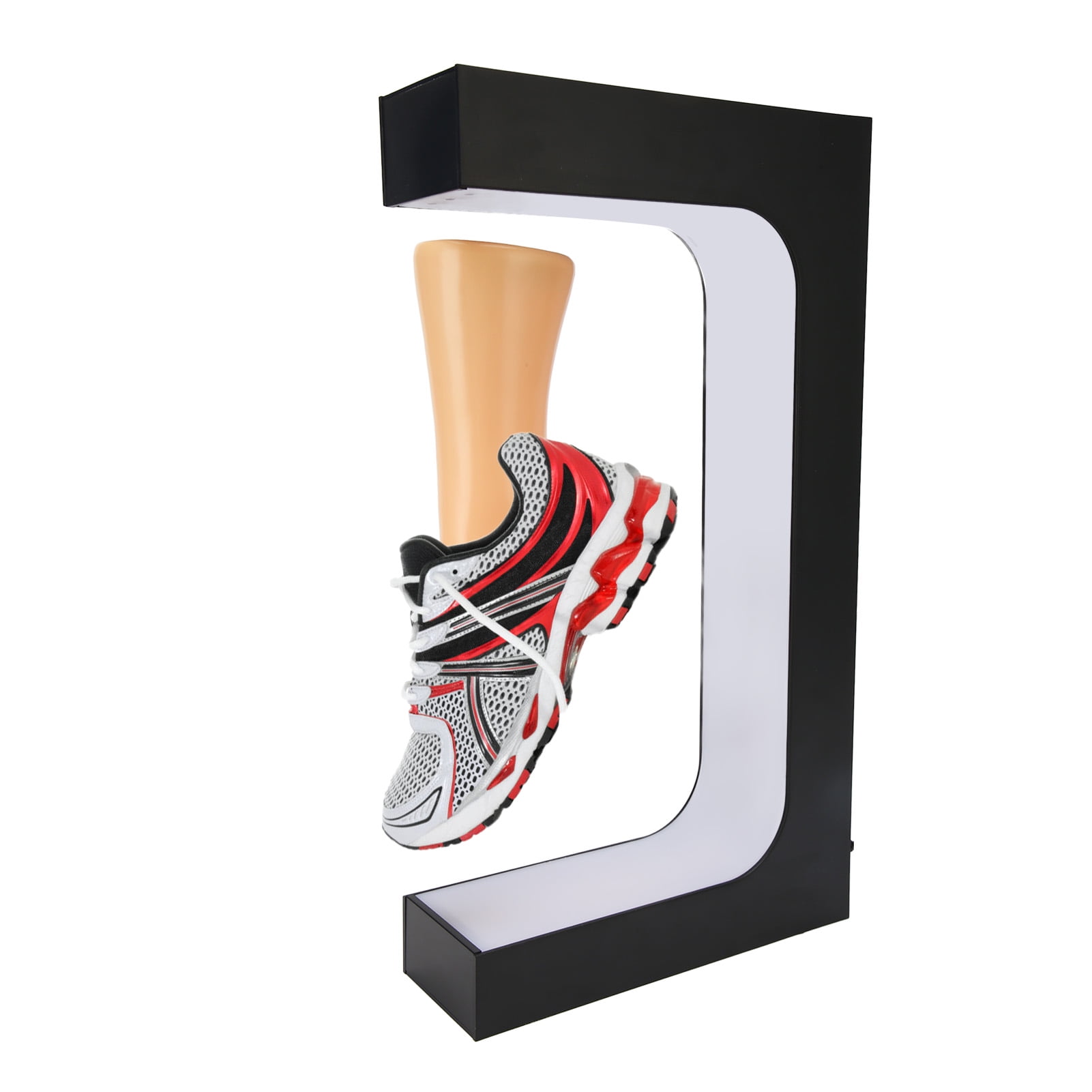 Levitating Shoe Display Stand Rgb Auto Rotation Floating Sneaker Stand