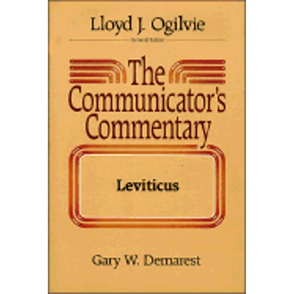 Pre-Owned Leviticus (COMMUNICATOR'S COMMENTARY OT) (Hardcover) 0849904080 9780849904080