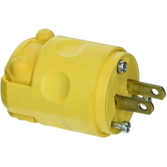 Leviton Plug 2-Wire 15A Heavy Duty - Type B - Multicolor