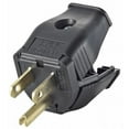 thumbnail image 1 of Leviton 000-3W101-00E Electrical Plug, 2 -Pole, 15 A, 125 V, Black, 1 of 3
