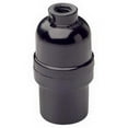 thumbnail image 1 of Leviton 0001-95080-000 Phenolic Shellandescent Lampholder, Black, 1 of 2