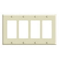 thumbnail image 1 of Leviton 80412 GFCI Receptacle — Decora® Rocker-Style Design in Ivory — UL Listed for US Residential Electrical Code Compliance, Drop-in NEC-Standard Wiring, 1 of 2