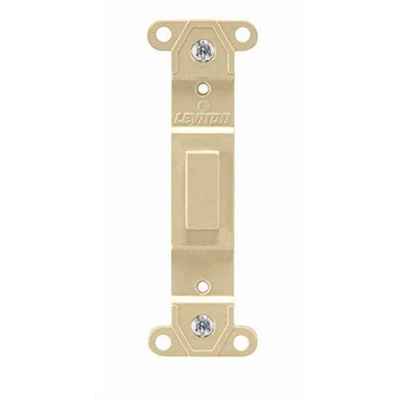 Leviton 001-80700-00I Ivory Blank Toggle Switch
