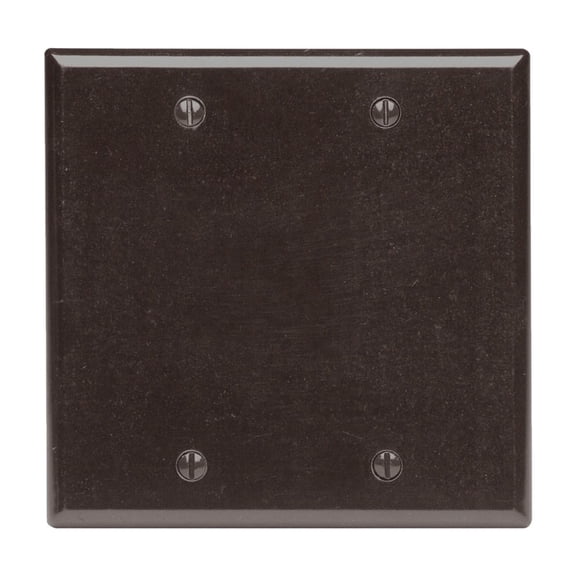 Leviton Thermoset Blank Wall Plate - Pack of 4