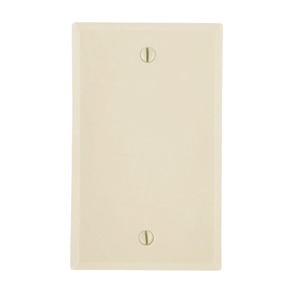 Leviton Thermoset Blank Wall Plate - Pack of 34