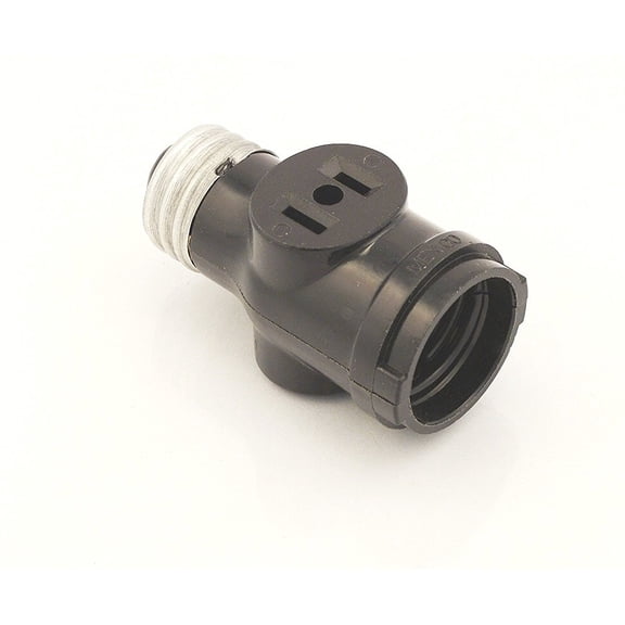 LAMPHOLDR KYLS2RECPT BLK (Pack of 10)