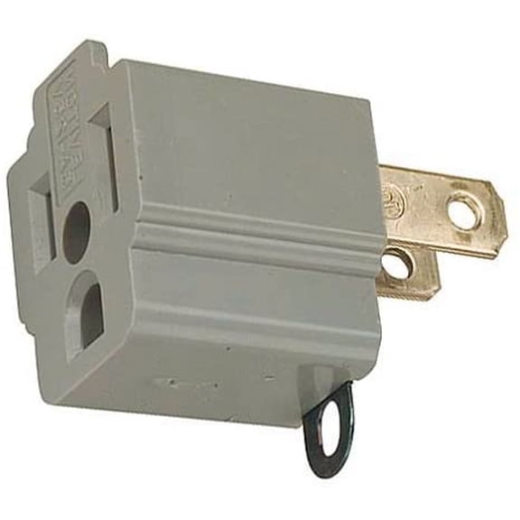 Leviton 023-274 Vinyl Grounding Adapter