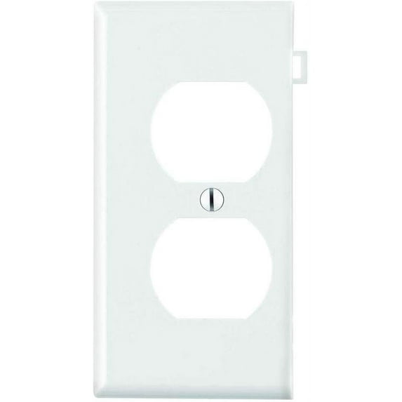 WALLPLAT DPLX END SEC WH (Pack of 1)