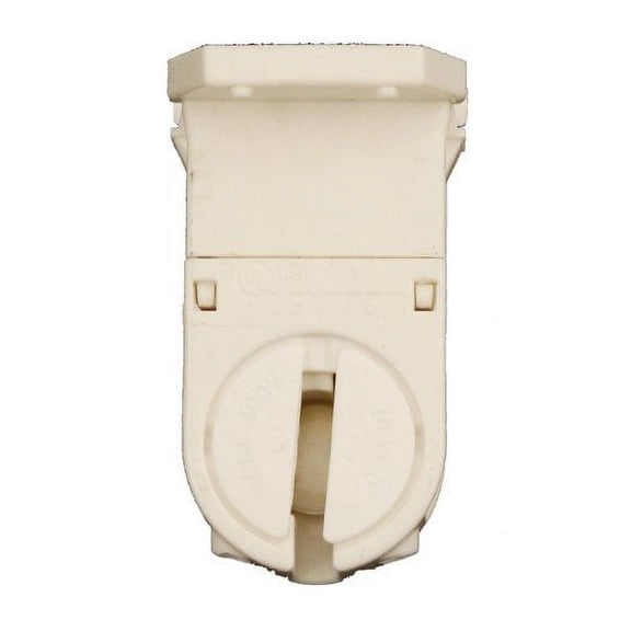 Leviton 13654-TNP Miniature Bi-Pin T5 Dedicated Snap-In Slide-On Fluorescent Lampholder