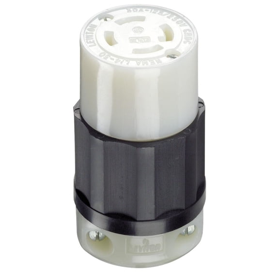 Leviton 3823382 125 V Connector, 2.22 in. Dia.