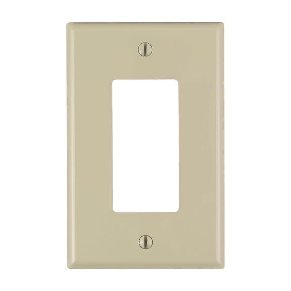 Leviton Decora Unbreakable Rocker Wall Plate - Pack of 2