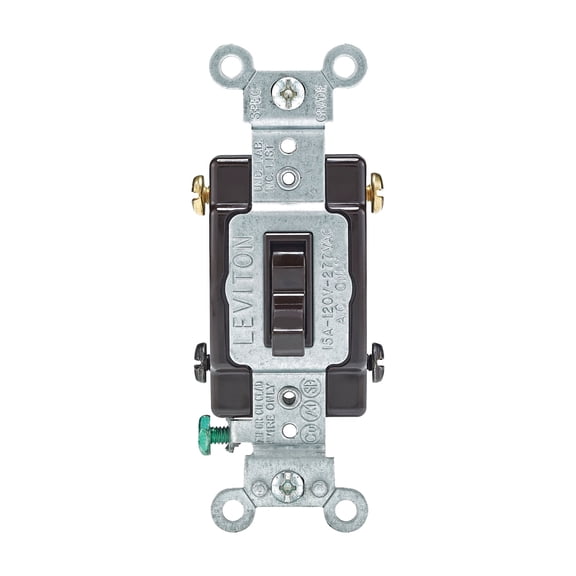 Leviton Framed Toggle 4-Way Switch