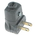 thumbnail image 1 of 002-101AN - AC PLUG 2POS 15A 125V RA PLASTIC BROWN, 1 of 2