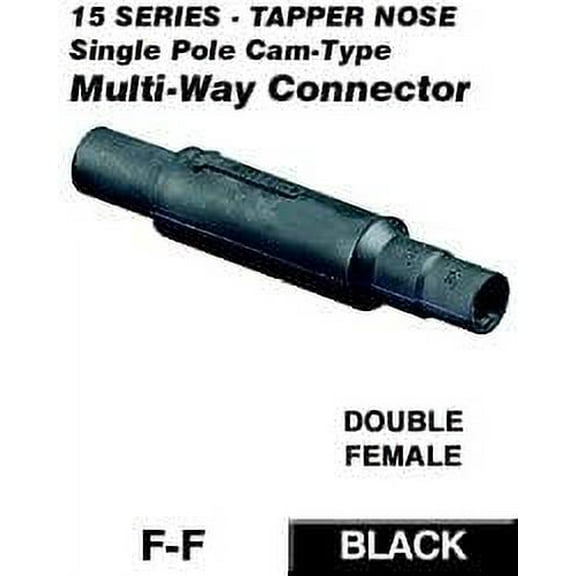 Leviton 15 Series Female-Female Double Female Connector-Yellow 15A23-Y