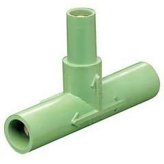 Leviton 15 Series Female-Male-Male Paralleling Tee Connector Yellow 15A21-Y