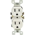 thumbnail image 1 of Leviton Duplex Receptacle M24-05320-WMP - 15A 125V Residential Outlet - White, 1 of 2