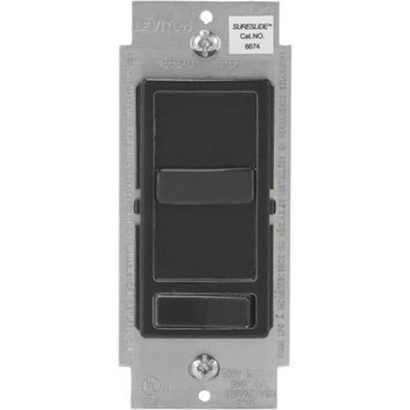 Leviton 150 Watt Black LED & CFLandescent Dimmer