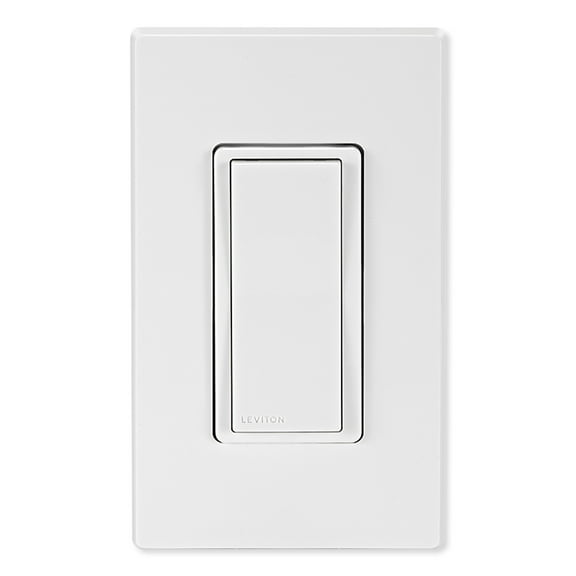 Leviton DN15S-1BW Decora Smart No-Neutral 15-Amp Switch, requires MLWSB Wi-Fi Bridge