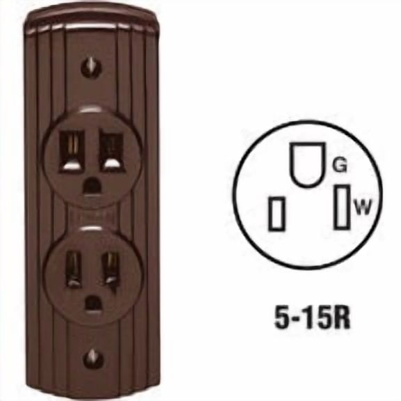 Leviton 15A Power Outlet - Pack of 2 Value Multipack