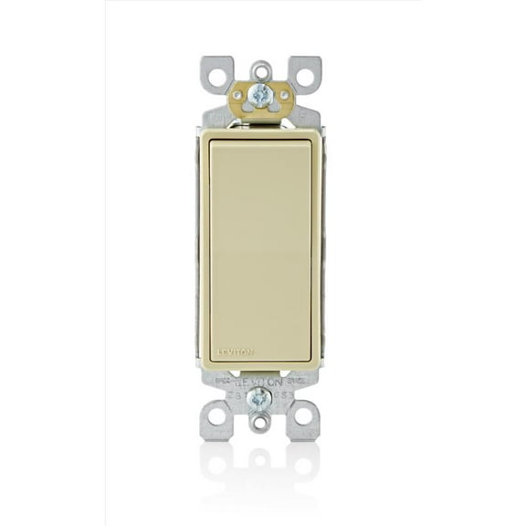 Leviton Decora Rocker Single Pole Switch