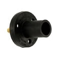 thumbnail image 1 of Leviton 15R21-E Black 15 Series Cam-Type Male Threaded Stud Panel Receptacle, 1 of 2