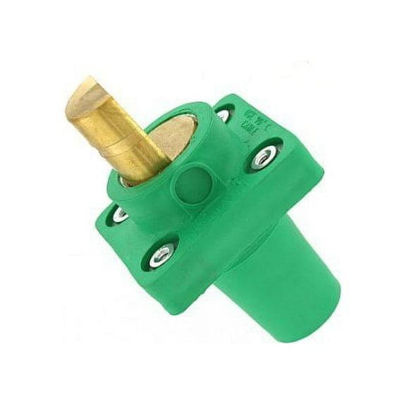 Leviton 16R20-G 16-Series, Female Panel Receptacle Continuous Cable Range, Green