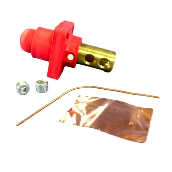 Leviton 18R24-R Red 18 Series Ball Nose Female Double Set Screw Cam-Type Panel Receptacle