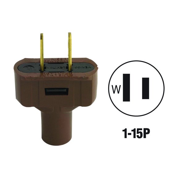 Leviton Do it Vinyl Cord Plug
