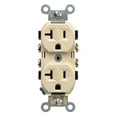 thumbnail image 1 of 1PC Leviton 20A Commercial Duplex Outlet, 1 of 2