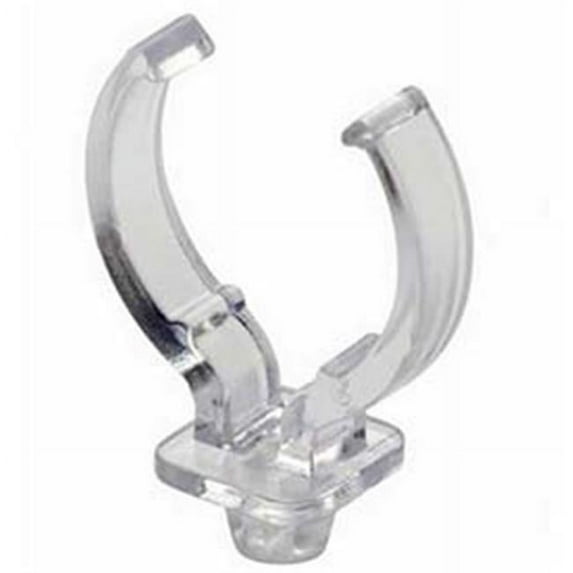 Leviton Manufacturing 23452-V Snap-In Lamp Support Clip for 2G11 Base Twin Tube Fluorescent Lampholder, Clear