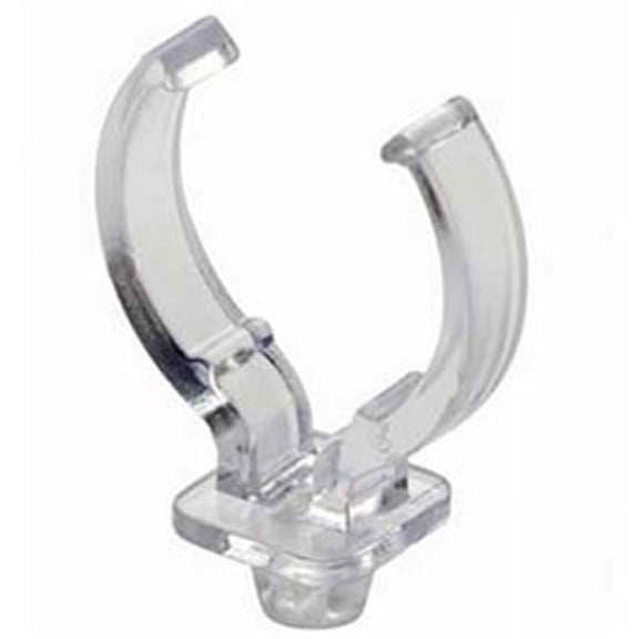 Leviton Manufacturing 23452-V Snap-In Lamp Support Clip for 2G11 Base Twin Tube Fluorescent Lampholder, Clear