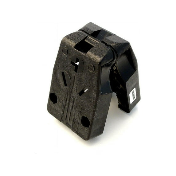 Leviton 287-T Dual Power Straight Blade Angle Plug, 125/250 V, 30/50 A, 3 P, 3 W, Black