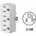 thumbnail image 1 of Leviton 3-To-2 Multi-Outlet Tap WHT TRIPLE, Each, 1 of 1