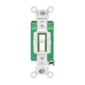 Leviton Commercial Grade Grounded Quiet Double Pole Switch