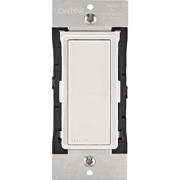 Leviton Decora Smart Light Switch - WiFi, Dimmer Switch - White