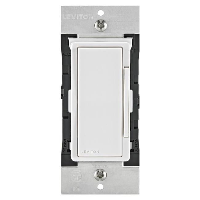 Leviton Decora Smart White Wi-Fi Fan Speed Controller with Timer