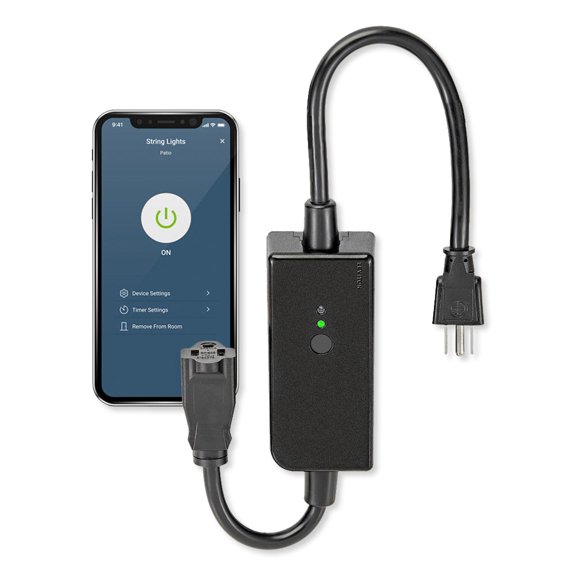 Leviton D215O-1RE Decora Smart Wi-Fi Outdoor Plug-In Switch