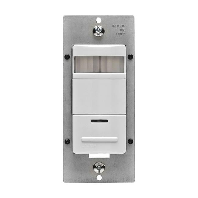 White Infrared Motion Sensing Occupancy Wall Switch