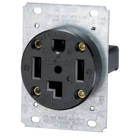 Leviton 4-Wire Dryer Power Outlet