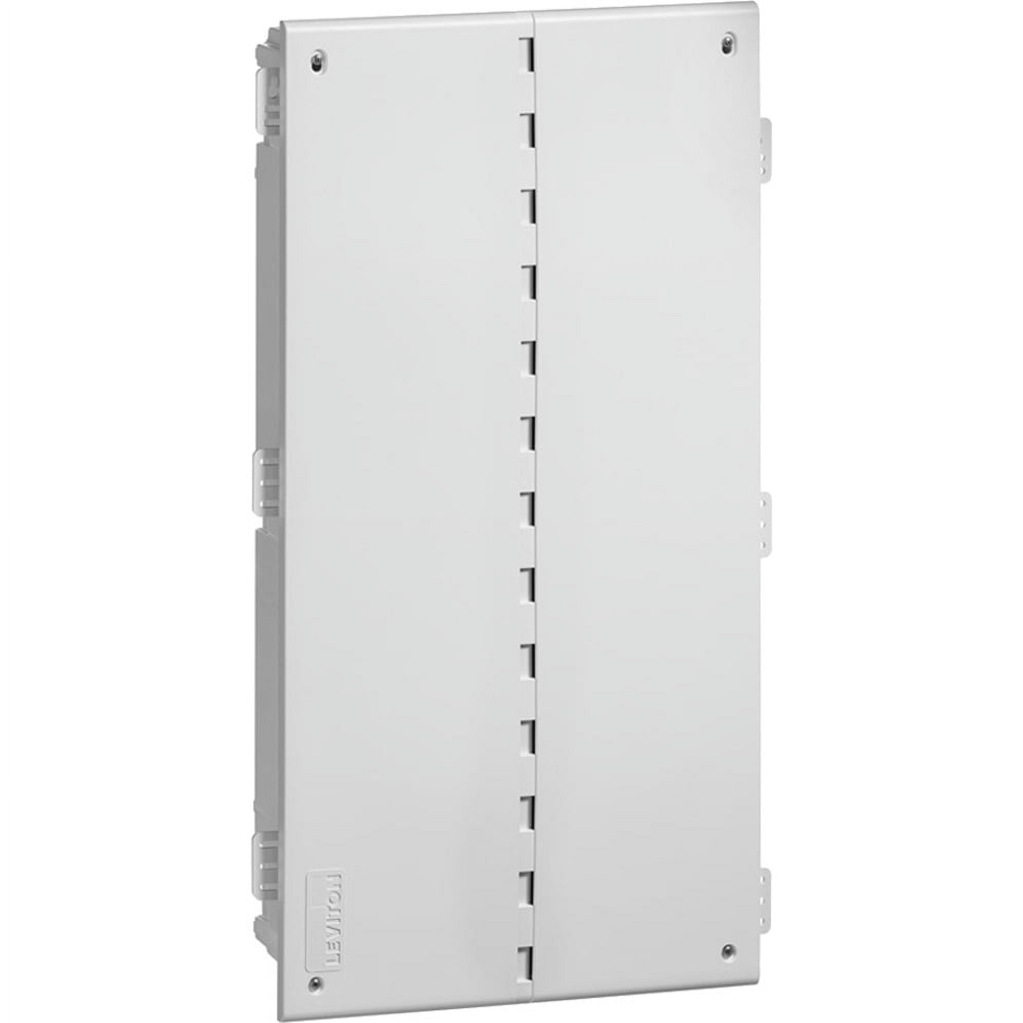 Leviton 29.52-inch White Polymer Flush Mount Media Enclosure