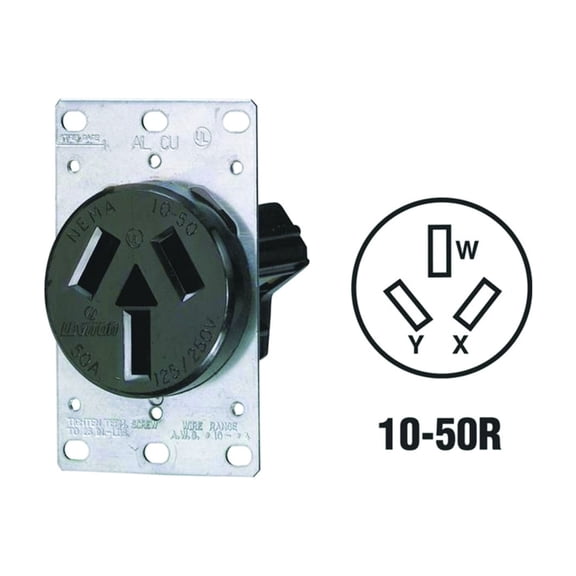 Leviton Non-Grounding Range Power Outlet
