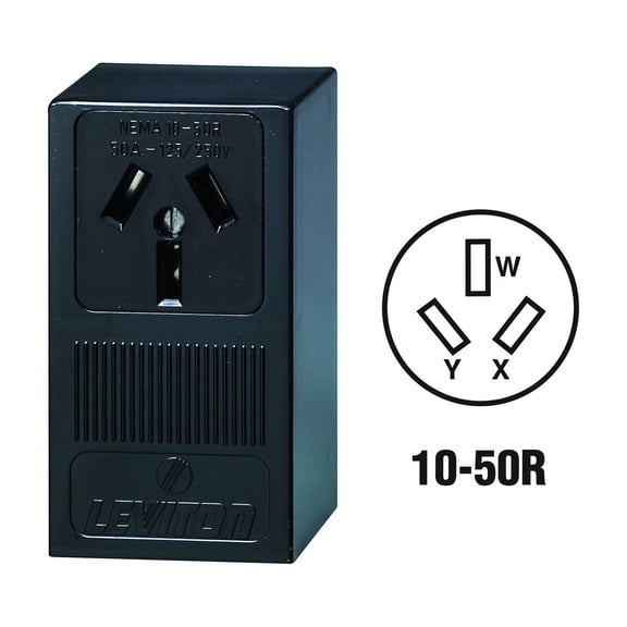 Leviton Non-Grounding Range Power Outlet