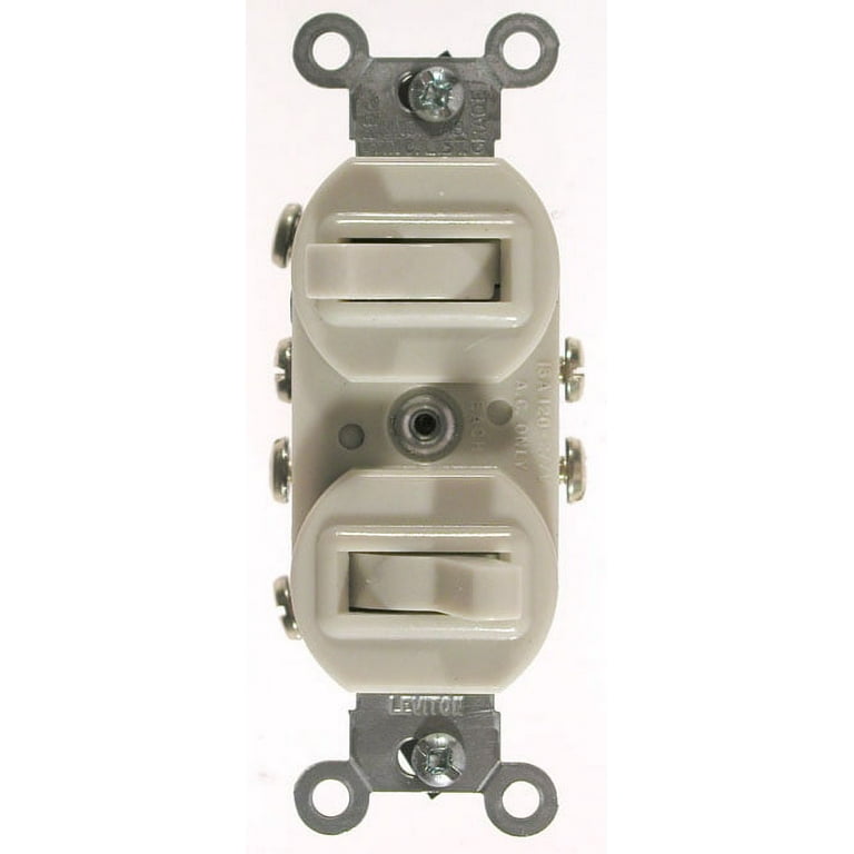 Leviton C21-1469-I Ivory Residential Grade Single Plug-In Switch Tap - Foto 9